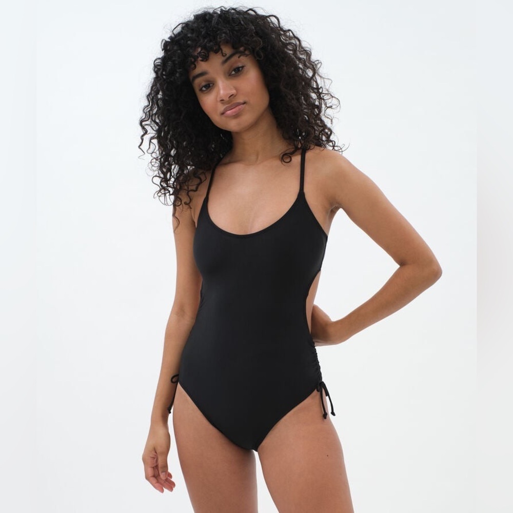 D. Classic Black Women's One Piece Swimsuit AERO